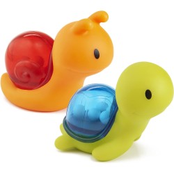 Toys - Bath Toys - Squirters - Snail - RATTLE and BATH  - 9m plus 