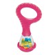 Toys - Musical - Baby - Shaker Maraca - from 3 months - yellow , red, blue or pink with transparent bead centre 