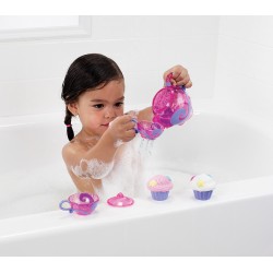 Toys - Bath Toys - TEA SET - CUPCAKES - PINK - 2 yr plus