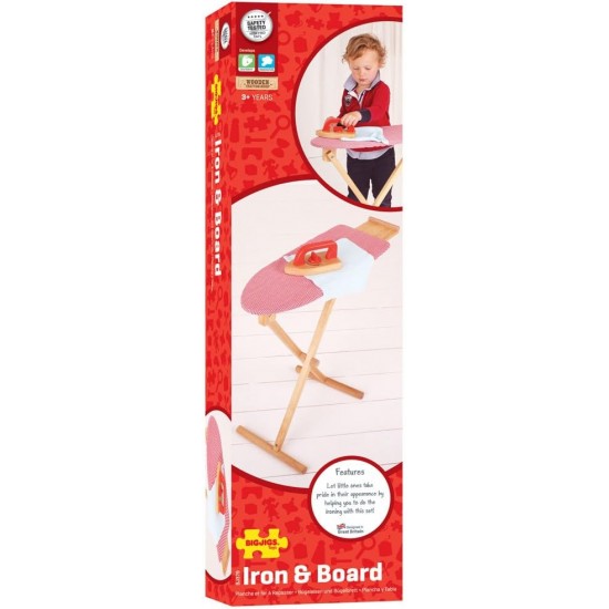 Toys - Wooden - Ironing Board - Red check or Pink dots - pick up in the shop OFFER only 