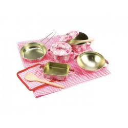 Toys - Educational - Kitchenware Set - Pink Flower - Sale 