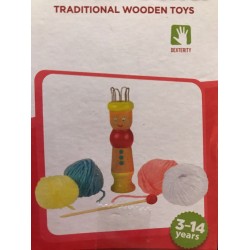 Toys - Pocket Toys - Wooden - French knitter - creative play - 3 yr plus