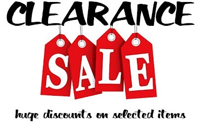 Clearance sale bargains