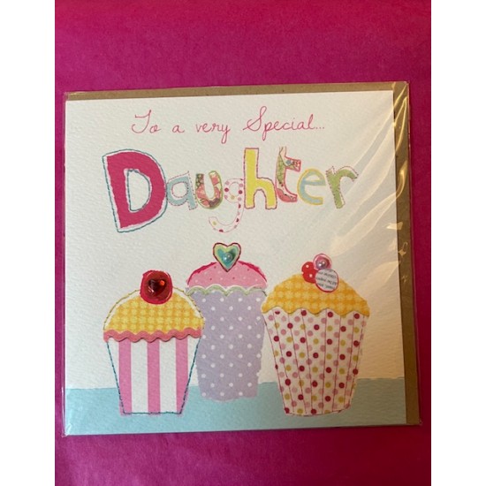 Cards - Birthday - Daughter - To a very special 