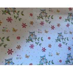 Wrapping Paper - OWLS ( posted folded)