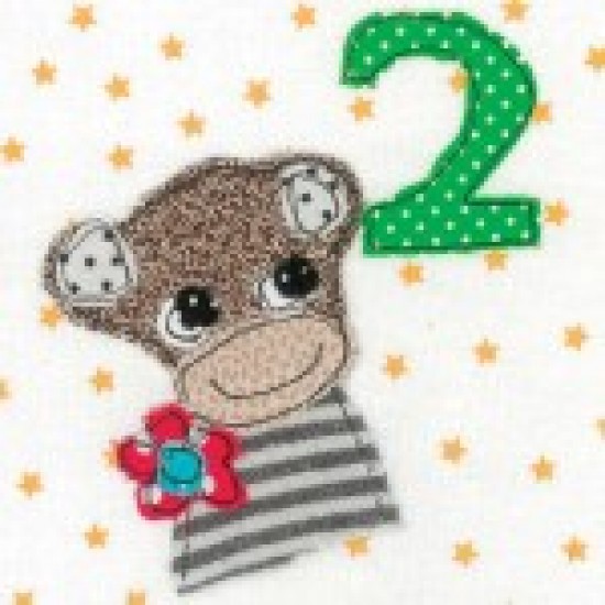 CARDS - Birthday - 2 - UNISEX - Monkey