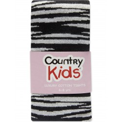 Tights - Country Kids - Black Tiger - 6-8y - last size 