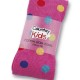 Tights - Country Kids - hot pink multi coloured dot 