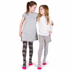 Tights - STRIPY - Black Tiger - 6-8y - last size - clearance