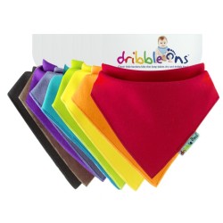 Bib - STRIPE - Rainbow- Bandana