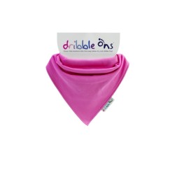 Bib - PINK Magenta Fuchsia -  Bandana - Soft terry cotton - 0-24m
