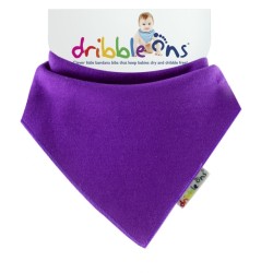 Bib - Dribble Ons - Bandana Bib - Purple Grape