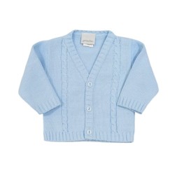 Cardigan - Baby - Basics - Knitted Cardigan - Blue - last two