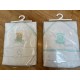Muslins and Blankets - Towel - UNISEX - 100% cotton terry towelling - AQUA GREEN - pictures vary - 1 x randomly selected 