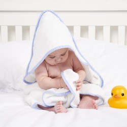 Muslins and Blankets - Towel - UNISEX - 100% cotton terry towelling - Blue - pictures vary