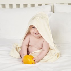 Muslins and Blankets - Towel - UNISEX - 100% cotton terry towelling - Lemon Yellow - pictures vary - 1 x randomly selected 