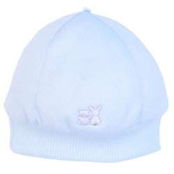 Hat - Luxury - Emile et Rose - Aries in Blue  - 1m  (0-3m ) and 3m ( 3-6m )