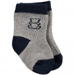 Socks - Emile et Rose -  Luxury range - Twin pack socks - Alpine - 4620 - Navy and grey  -  9m and 18m sale