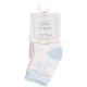 Socks - BLUE - Emile et Rose - Luxury range - 2 pc - NAVY and GREY -  flash no return offer