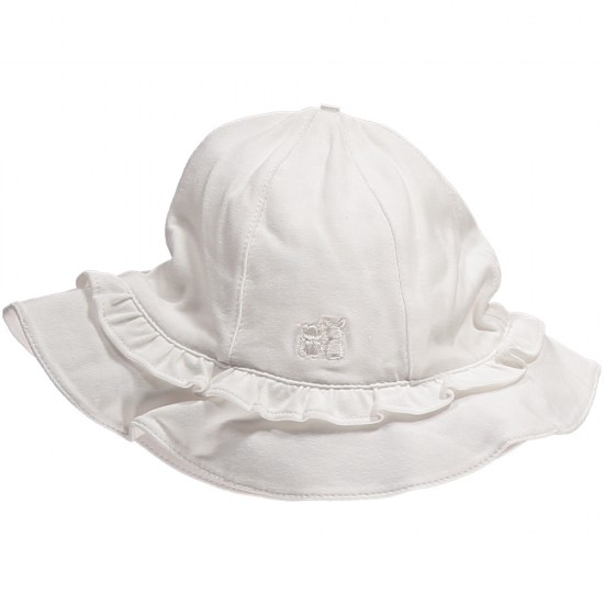 Sun and Swim - Hat - Emile et Rose - Emmy - white - 1m  - 56 cm (0-3m )  , 6m  68 cm (6-12m) left in sale