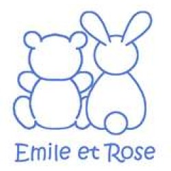 Toys - Rattle - BUNNY - Ring -  Pink - Emile et Rose - from 0 m - last one