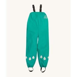 Puddle trousers - Frugi - RAIN  Buster and Rain or shine - IGUANA 