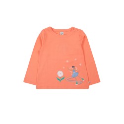 Top - FAIRY - Frugi - Anna - Fairy - Glacier - Cantaloupe