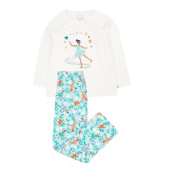 Pyjamas - FAIRIES - Forest Fairy - Frugi - Alana - Glacier Enchanted Skater 