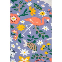 Dress - SKATER - Animals - Long sleeves - FRUGI - Rainforest friends