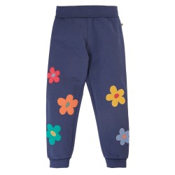 Trousers - Joggers - FLOWERS - FRUGI - Perrin - Parsnip - Navy 