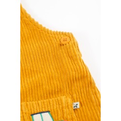 Trousers - Dungarees - Cords - Frugi - Adley - Tractor - Yellow gold
