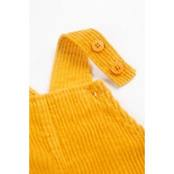 Trousers - Dungarees - Cords - Frugi - Adley - Tractor - Yellow gold