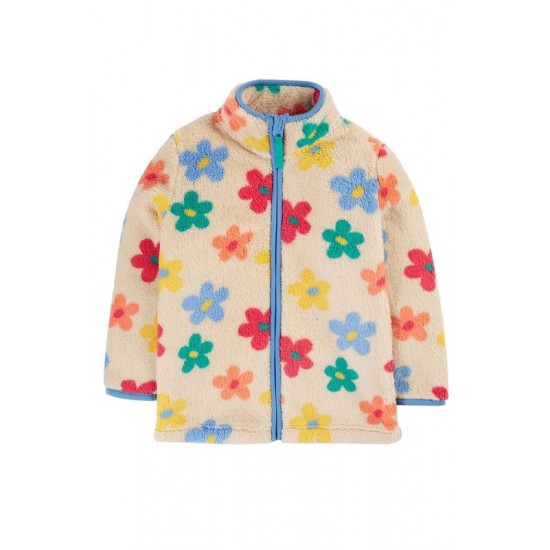 FLEECE - GARDEN - Frugi - TED - Zip Jacket - Flower Pop FLEECE - GARDEN - Frugi - TED - Zip Jacket - Flower Pop