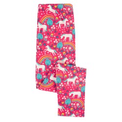 Leggings - Animals - HORSES - FRUGI - LIBBY -  Pink - Wild Horses