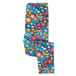 Leggings - Flowers - FRUGI - LIBBY - FLOWERS - Winter snowdrops hedgerow rainbow