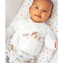 Set -  Animals - TAPIR - Frugi - 2pc set - Body kimono and footed pull ups - UNISEX
