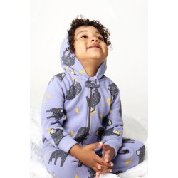 Snuggle Suit - Baby and Toddler - FRUGI - Monkeying around - one of each size left in sale