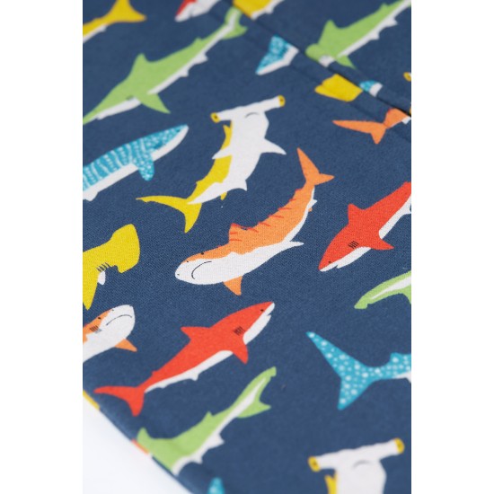 Snuggle suit - Frugi - Big Kids - Shiver of Sharks