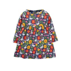 Dress - BIRDS - Frugi - AMELIA - Springtime ducks and flowers