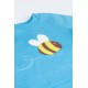 Jumper - FRUGI - Easy on - Sweatshirt - Blue Bee and Flower