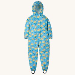 ALL IN ONE SUIT - GARDEN - Frugi - RAIN - PUDDLE - Echinacea flower