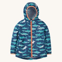 OUTERWEAR - JACKET - Frugi -SHARKS -TROPICAL SEA SHARKS