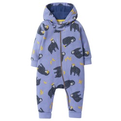 Snuggle Suit - ANIMALS - ZOO - Baby and Toddler - FRUGI - MONKEY - UNISEX