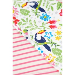 Set - BIRDS - 2pc -  Frugi - Oakleigh - TOUCAN - Wild birds