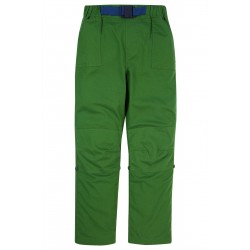 Trousers - Frugi - Pioneer Trousers with roll up cuffs - JUNGLE GREEN