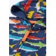 Snuggle suit - Frugi - Big Kids - Shiver of Sharks
