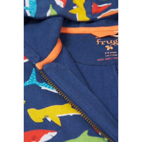 Snuggle suit - Frugi - Big Kids - Shiver of Sharks