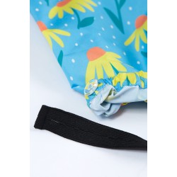 ALL IN ONE SUIT - GARDEN - Frugi - RAIN - PUDDLE - Echinacea flower