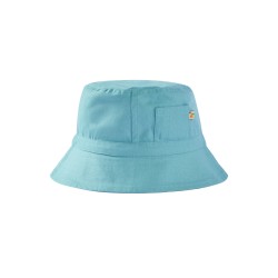 Sun and swim - Hat - PLAIN - Blue and SEA - Frugi - Rocky - REVERSIBLE - STINGRAY and  JAWSOME