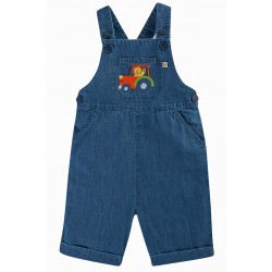 Trousers - Dungarees - Frugi - SUMMER - CARNKIE - TRACTOR - Denim Chambray